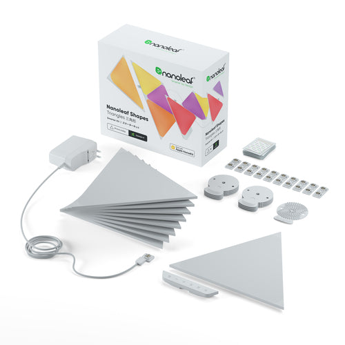 Nanoleaf Shapes トライアングル スターターパック（9枚入り）　ナノリーフ シェイプス