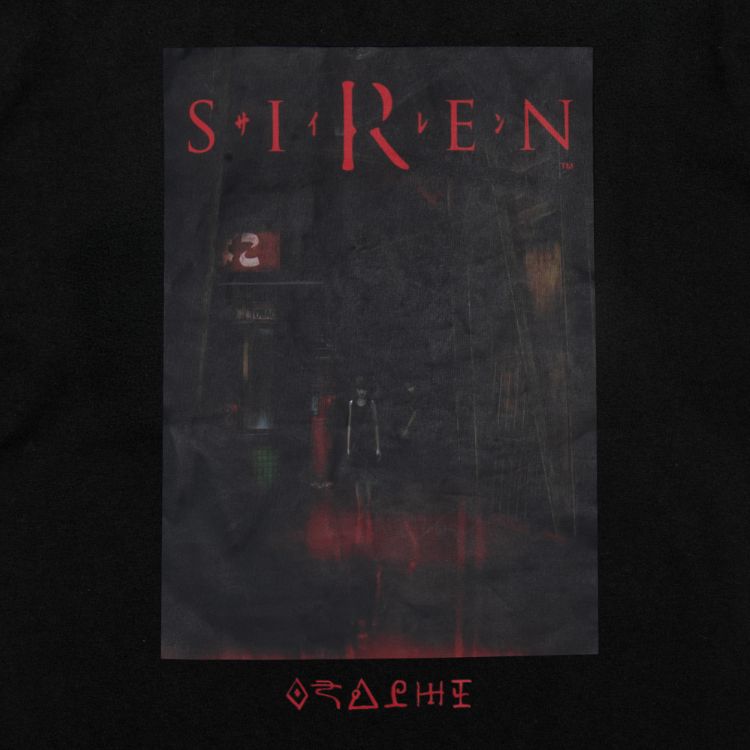 【予約受付中】SIREN Tシャツ (SIREN キービジュアル) ブラック thumbnail 3