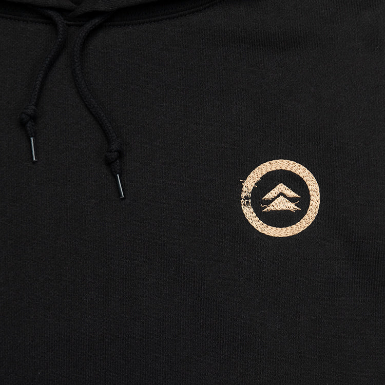 【予約受付中】Ghost of Tsushima 刺繍プリントパーカー(Ghost of Tsushima 境井 仁) ブラック thumbnail 5
