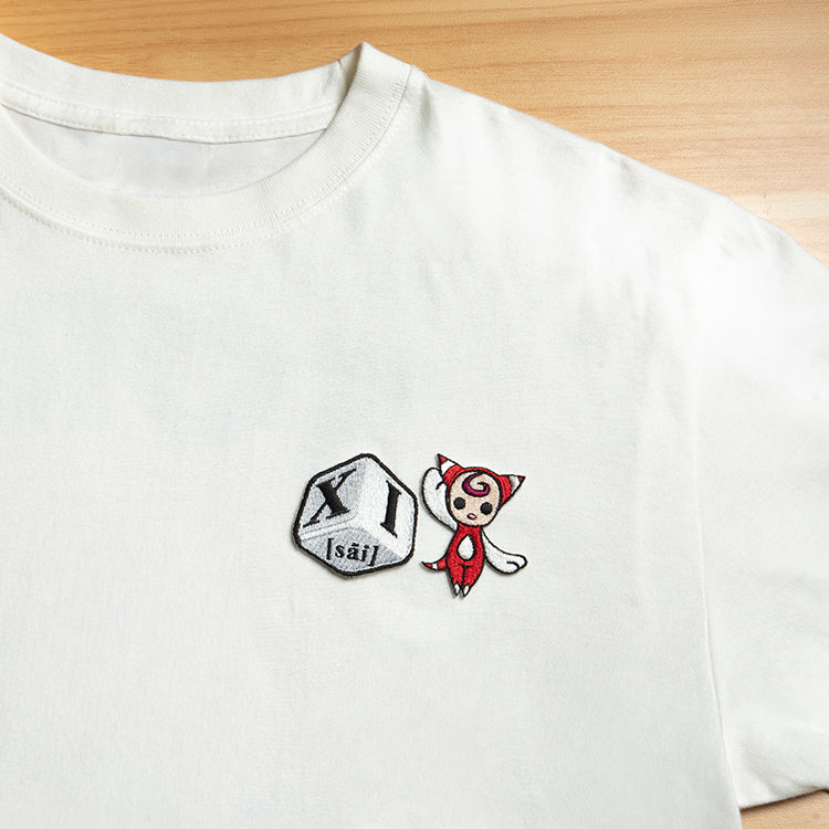 XI [sái] 刺繍ステッカー (XI [sái] タイトルロゴ/AQUIちゃん) thumbnail 5