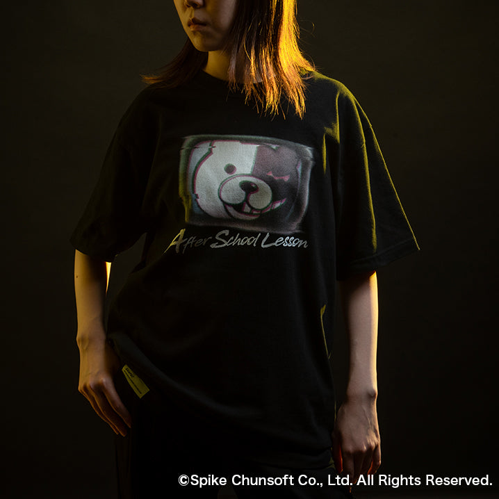 ダンガンロンパシリーズ Tシャツ (モノクマ/補習) ブラック thumbnail 2