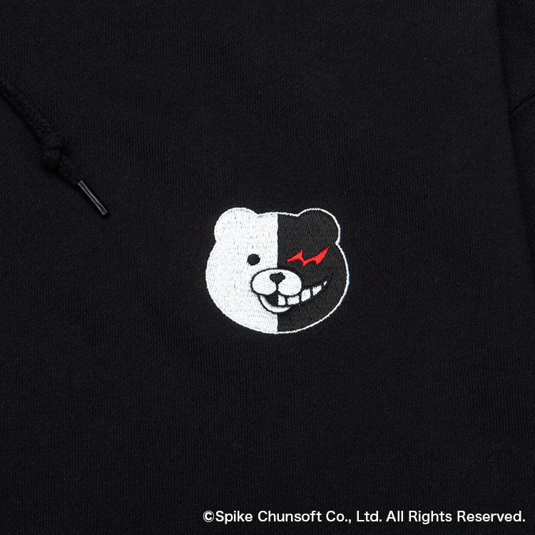 ダンガンロンパシリーズ 刺繍パーカー (モノクマ) ブラック thumbnail 4