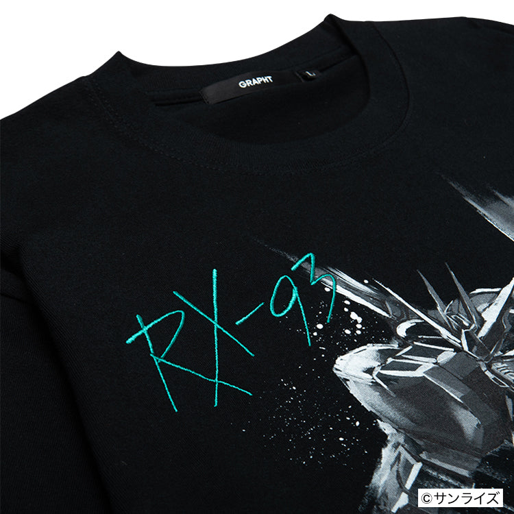 【予約受付中】GGGP2026 Tシャツ (ガンダムゲームグランプリ νガンダム/サザビー/ウイングガンダムゼロ/マイティーストライクフリーダムガンダム) ブラック thumbnail 5