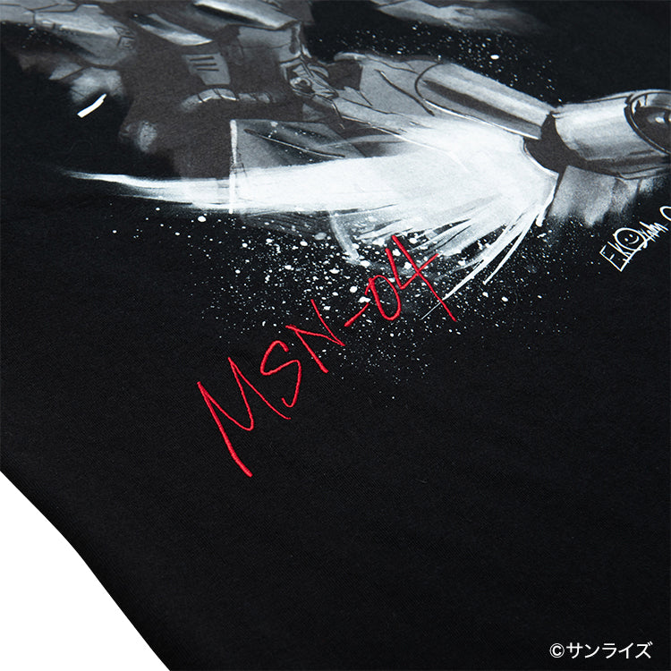 【予約受付中】GGGP2026 Tシャツ (ガンダムゲームグランプリ νガンダム/サザビー/ウイングガンダムゼロ/マイティーストライクフリーダムガンダム) ブラック thumbnail 9
