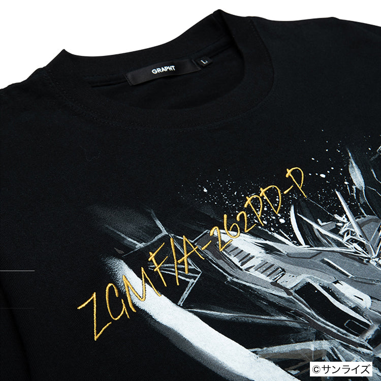 【予約受付中】GGGP2026 Tシャツ (ガンダムゲームグランプリ νガンダム/サザビー/ウイングガンダムゼロ/マイティーストライクフリーダムガンダム) ブラック thumbnail 17