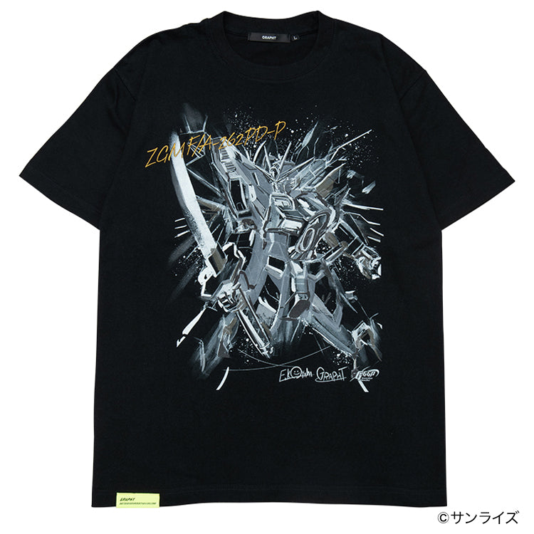【予約受付中】GGGP2026 Tシャツ (ガンダムゲームグランプリ νガンダム/サザビー/ウイングガンダムゼロ/マイティーストライクフリーダムガンダム) ブラック thumbnail 14