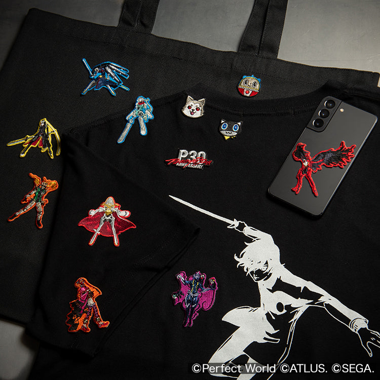 【予約受付中】ペルソナ30th 刺繍ステッカー (P30th 30thロゴ/30thマスコットキャラアイコンセット/P1 セイメンコンゴウ/P2 ヴォルカヌス/P2 マイア/P3 オルフェウス/P3 タナトス/P4 イザナギ/P5 アルセーヌ/P5X ヤノシーク) thumbnail 2