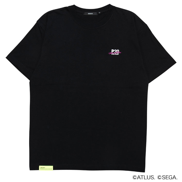 ペルソナ30th Tシャツ (P1/P2 罪/P2 罰/P3/P3P/P4/P5/P5X) ブラック thumbnail 21