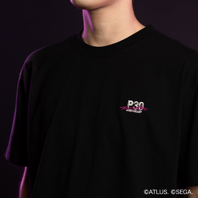 ペルソナ30th Tシャツ (P1/P2 罪/P2 罰/P3/P3P/P4/P5/P5X) ブラック thumbnail 3