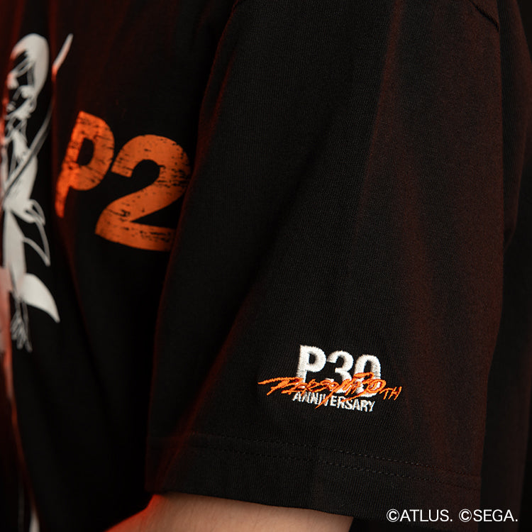 ペルソナ30th Tシャツ (P1/P2 罪/P2 罰/P3/P3P/P4/P5/P5X) ブラック thumbnail 6