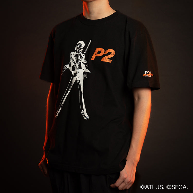 ペルソナ30th Tシャツ (P1/P2 罪/P2 罰/P3/P3P/P4/P5/P5X) ブラック thumbnail 7
