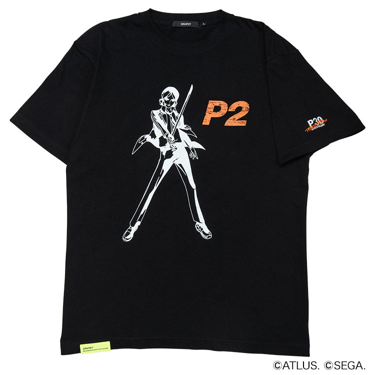 ペルソナ30th Tシャツ (P1/P2 罪/P2 罰/P3/P3P/P4/P5/P5X) ブラック thumbnail 25