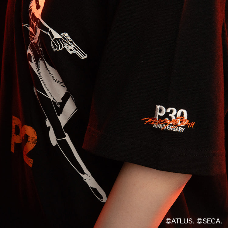 ペルソナ30th Tシャツ (P1/P2 罪/P2 罰/P3/P3P/P4/P5/P5X) ブラック thumbnail 8