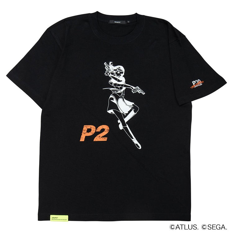 ペルソナ30th Tシャツ (P1/P2 罪/P2 罰/P3/P3P/P4/P5/P5X) ブラック thumbnail 27