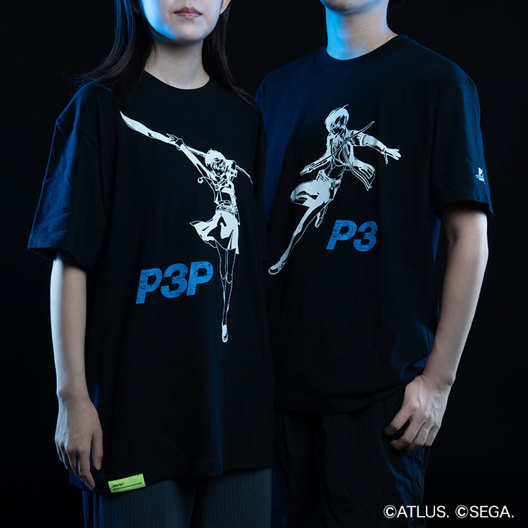 ペルソナ30th Tシャツ (P1/P2 罪/P2 罰/P3/P3P/P4/P5/P5X) ブラック thumbnail 10