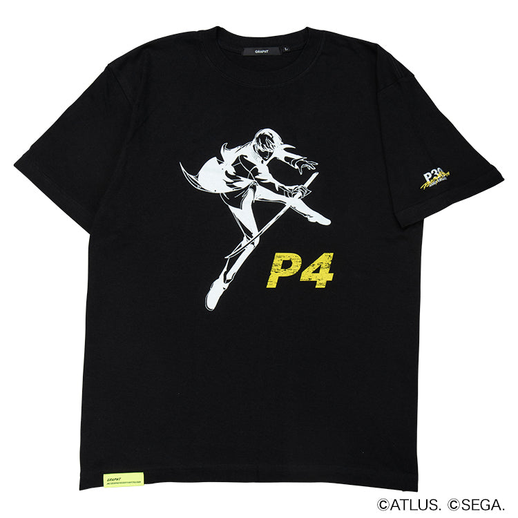 ペルソナ30th Tシャツ (P1/P2 罪/P2 罰/P3/P3P/P4/P5/P5X) ブラック thumbnail 31