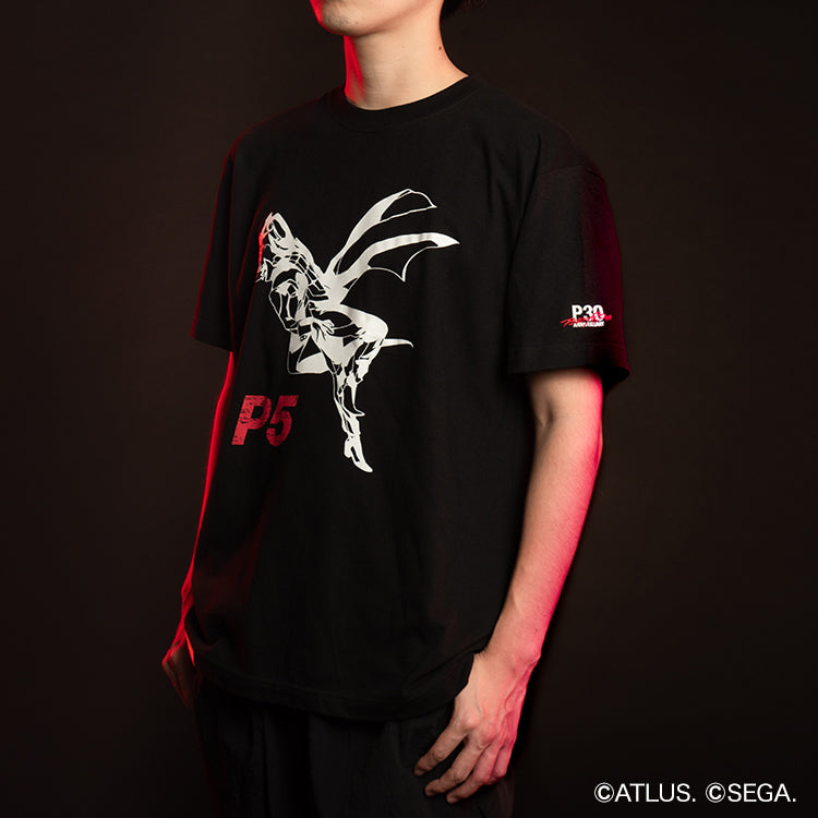 ペルソナ30th Tシャツ (P1/P2 罪/P2 罰/P3/P3P/P4/P5/P5X) ブラック thumbnail 18