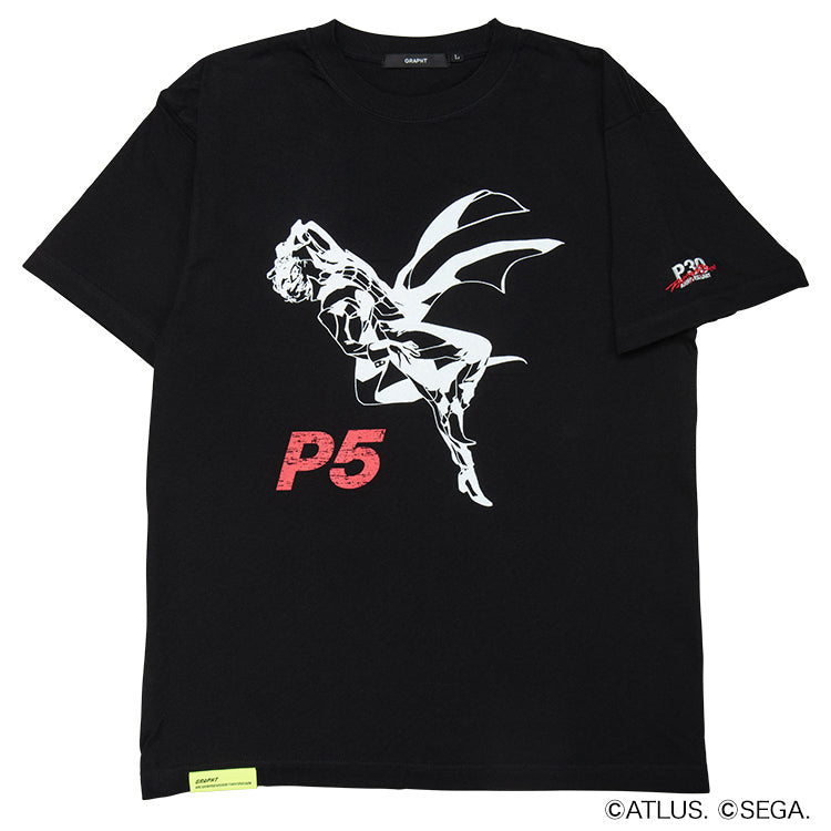 ペルソナ30th Tシャツ (P1/P2 罪/P2 罰/P3/P3P/P4/P5/P5X) ブラック thumbnail 33