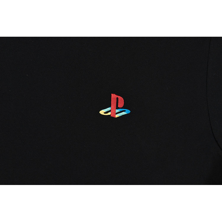 Heritage ワンポイント刺繍Tシャツ / PlayStation™ ブラック thumbnail 2