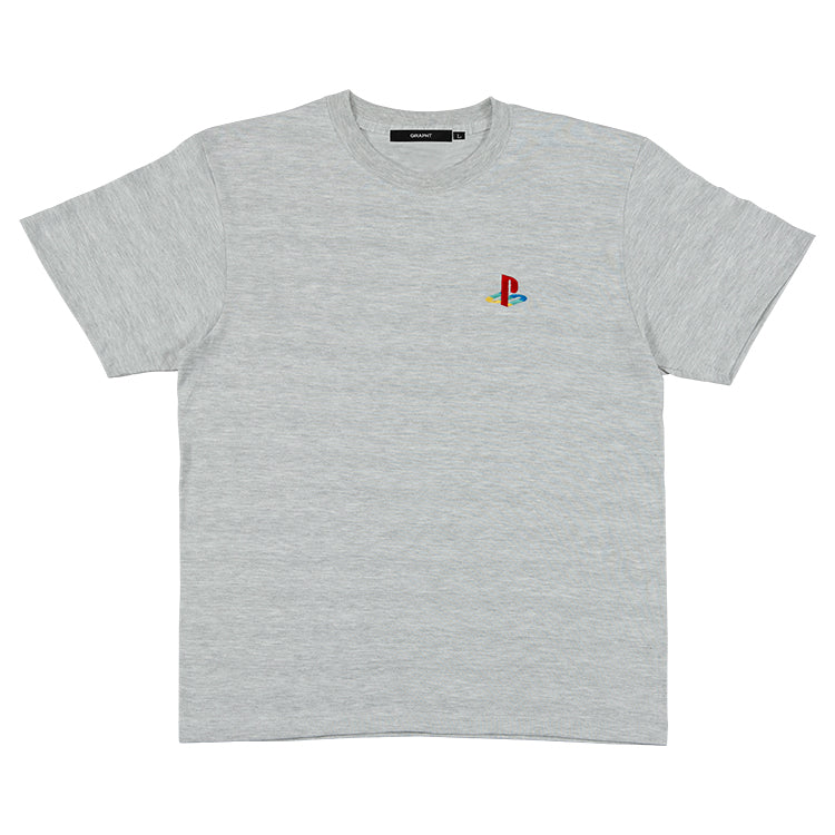 TEE 大型サボ ラインゴルトBrig - Amsterdam 限定カラー】Heritage ワンポイント刺繍Tシャツ / PlayStation