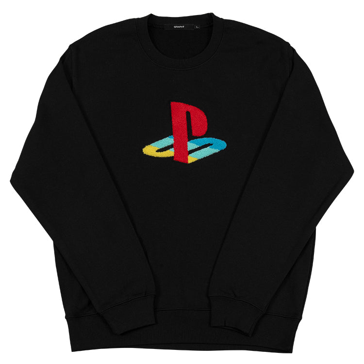 【限定カラー(ブラック) 販売開始 12/3(火) 11時】Heritage サガラ刺繍スウェット / PlayStation™
