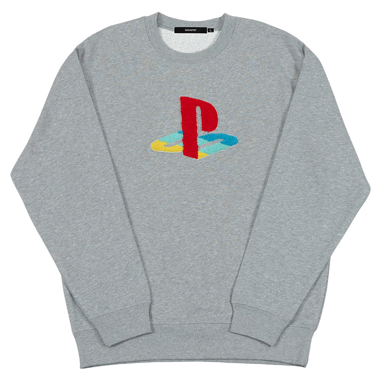 Heritage サガラ刺繍スウェット / PlayStation™ グレー