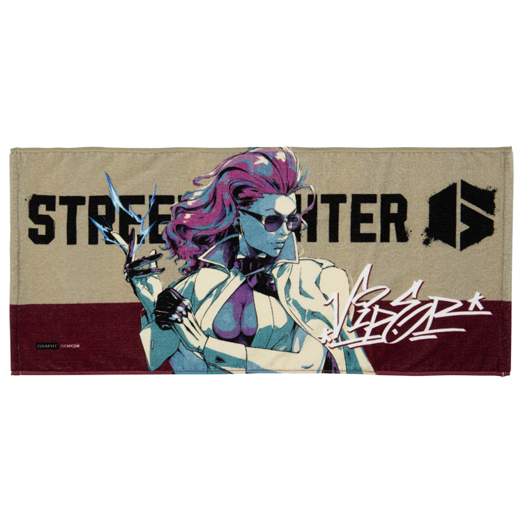 【予約受付中】ストリートファイター サポータータオル（エレナ・サガット・C.ヴァイパー） thumbnail 7