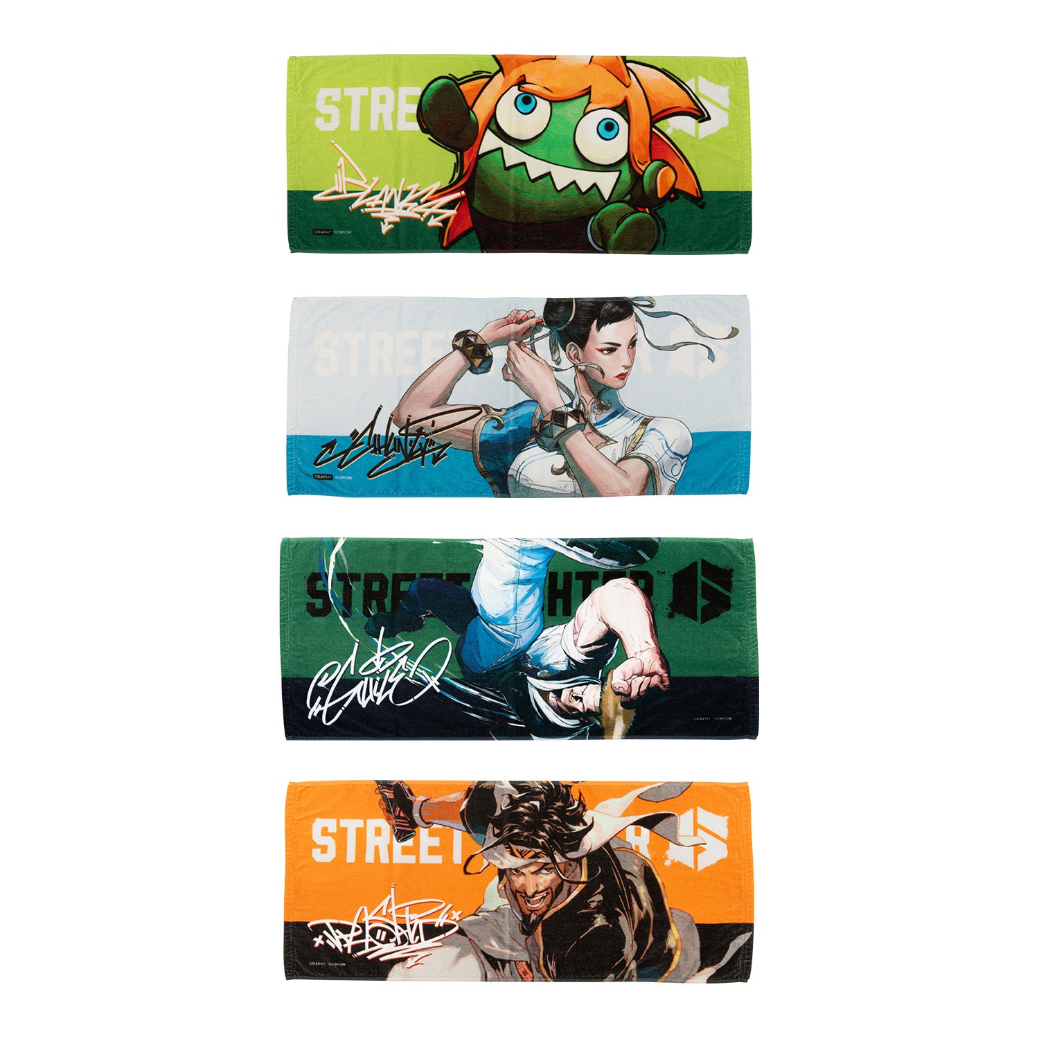 【全4種】ストリートファイター サポータータオル 第2弾
