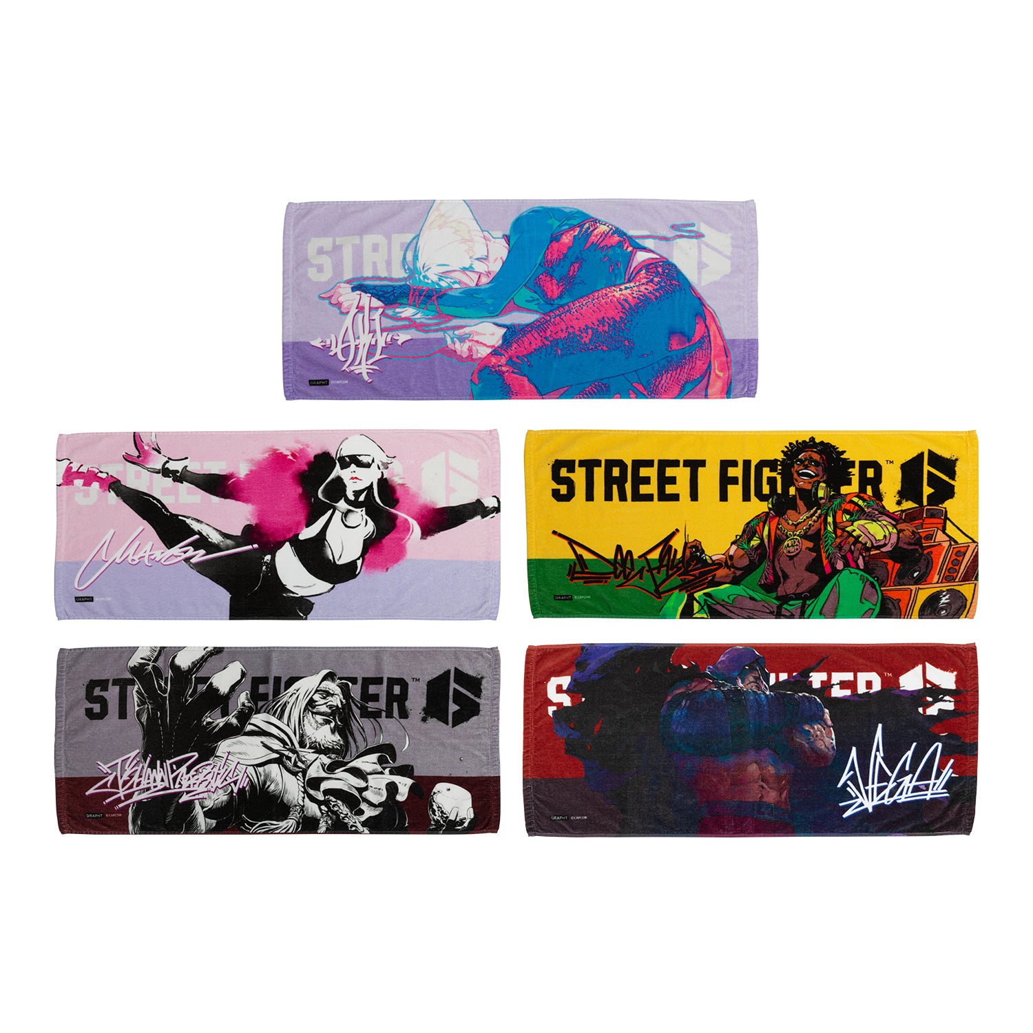 【全5種】ストリートファイター サポータータオル 第3弾