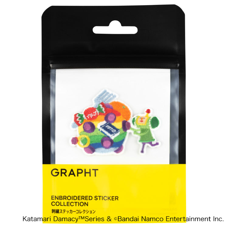 塊魂 刺繍ステッカー (塊魂 王子＆カタマリ) thumbnail 3