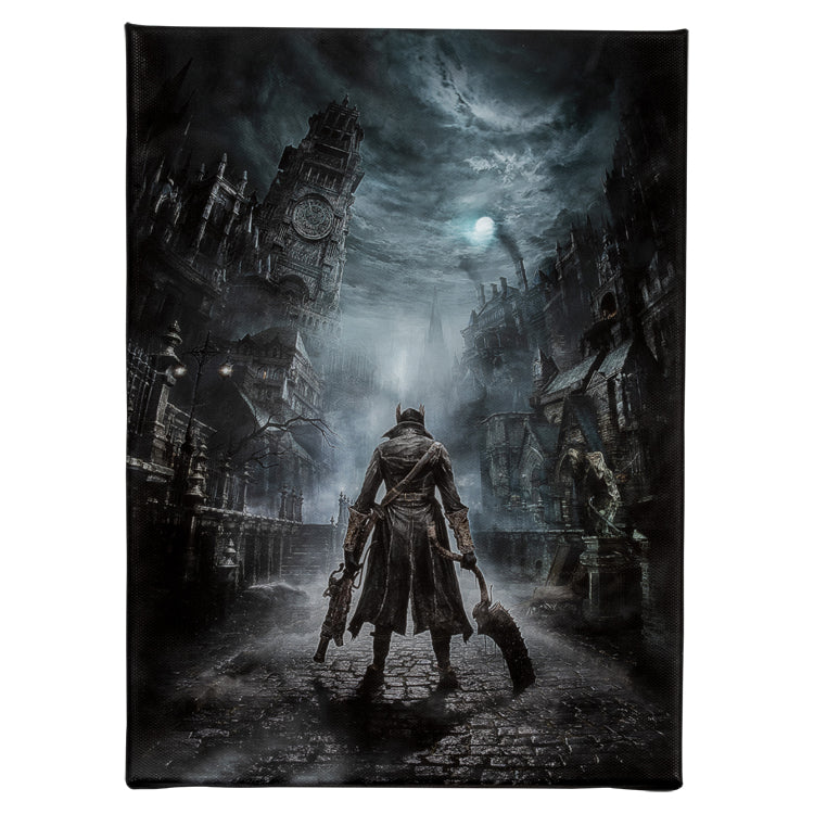 【予約受付中】Bloodborne キャンバスアートボード (狩人)