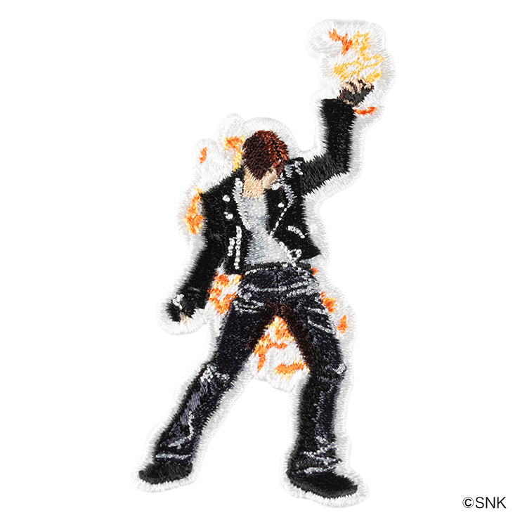 【予約受付中】KOF 刺繍ステッカー (KOF XV 草薙京/裏百八式・大蛇薙)