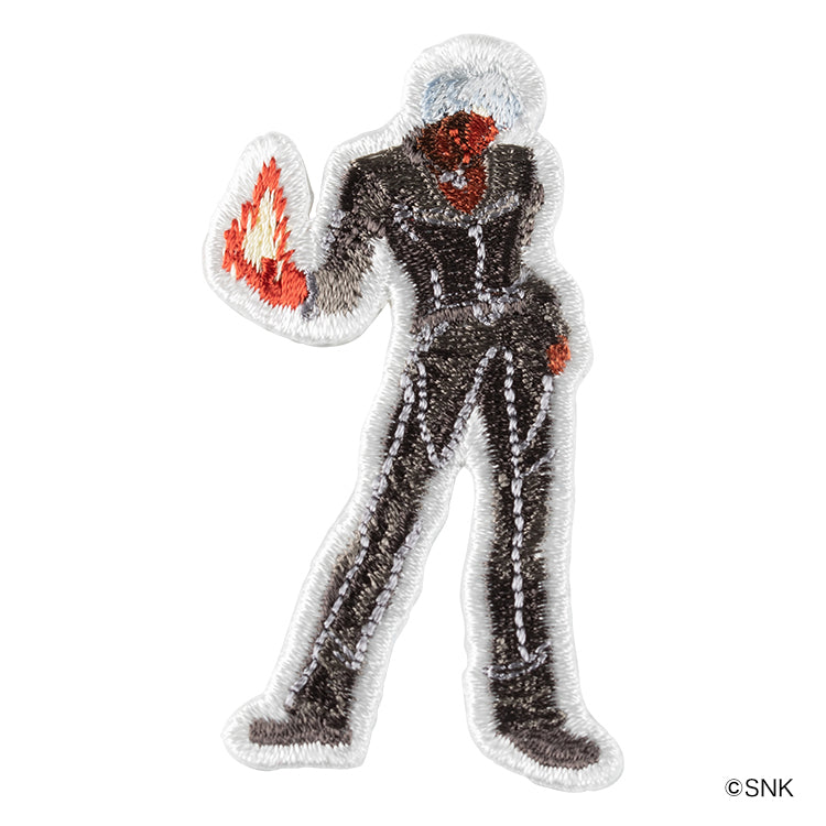 【予約受付中】KOF 刺繍ステッカー (KOF XV K´/ヒートドライブ)