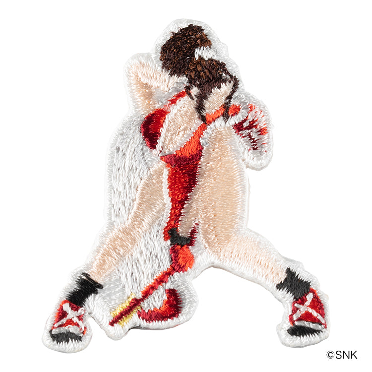 【予約受付中】KOF 刺繍ステッカー (KOF XV 不知火舞/ニュートラルポーズ)