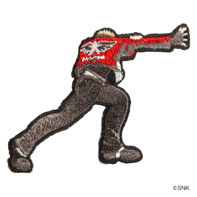 【予約受付中】餓狼伝説 刺繍ステッカー (餓狼伝説CotW ロック・ハワード/ハードエッジ)