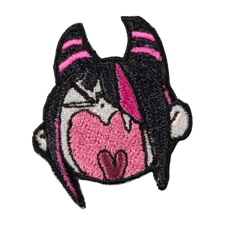 【予約受付中】ストリートファイター 刺繍ステッカー (がんばれジュリちゃん ジュリちゃん B)