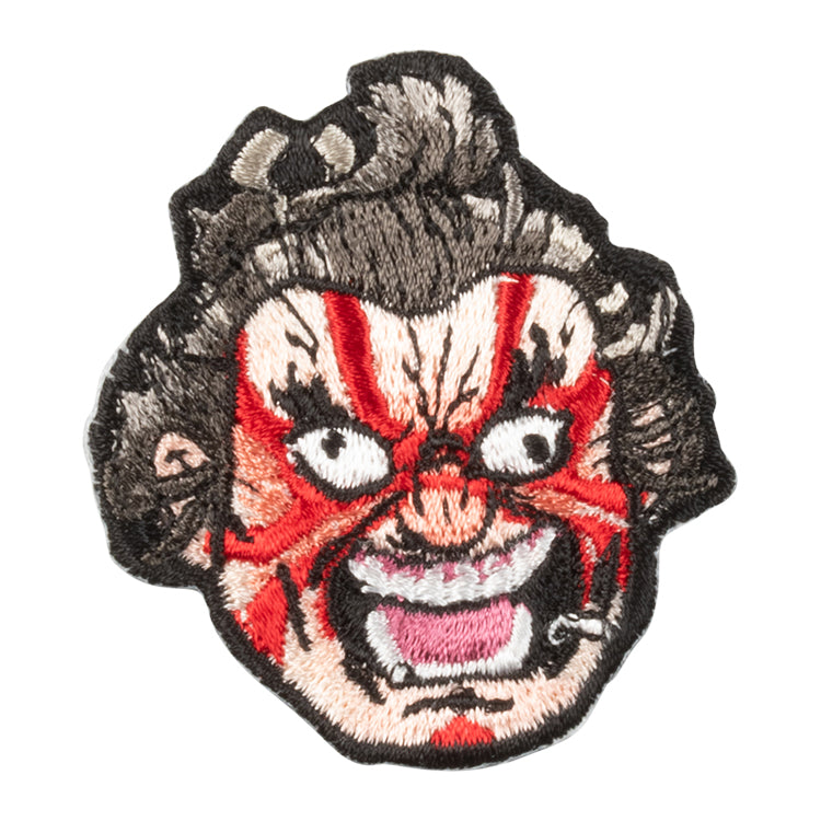 【予約受付中】ストリートファイター 刺繍ステッカー (がんばれジュリちゃん 本田「相撲」)
