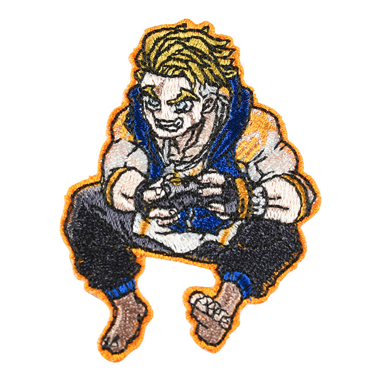 【予約受付中】ストリートファイター 刺繍ステッカー (ストリートファイター6 GC25 ルーク)