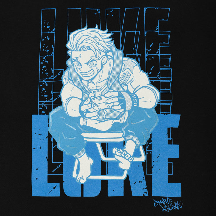 【予約受付中】ストリートファイター キャラクターTシャツ (ストリートファイター6 GC25 ルーク) thumbnail 6