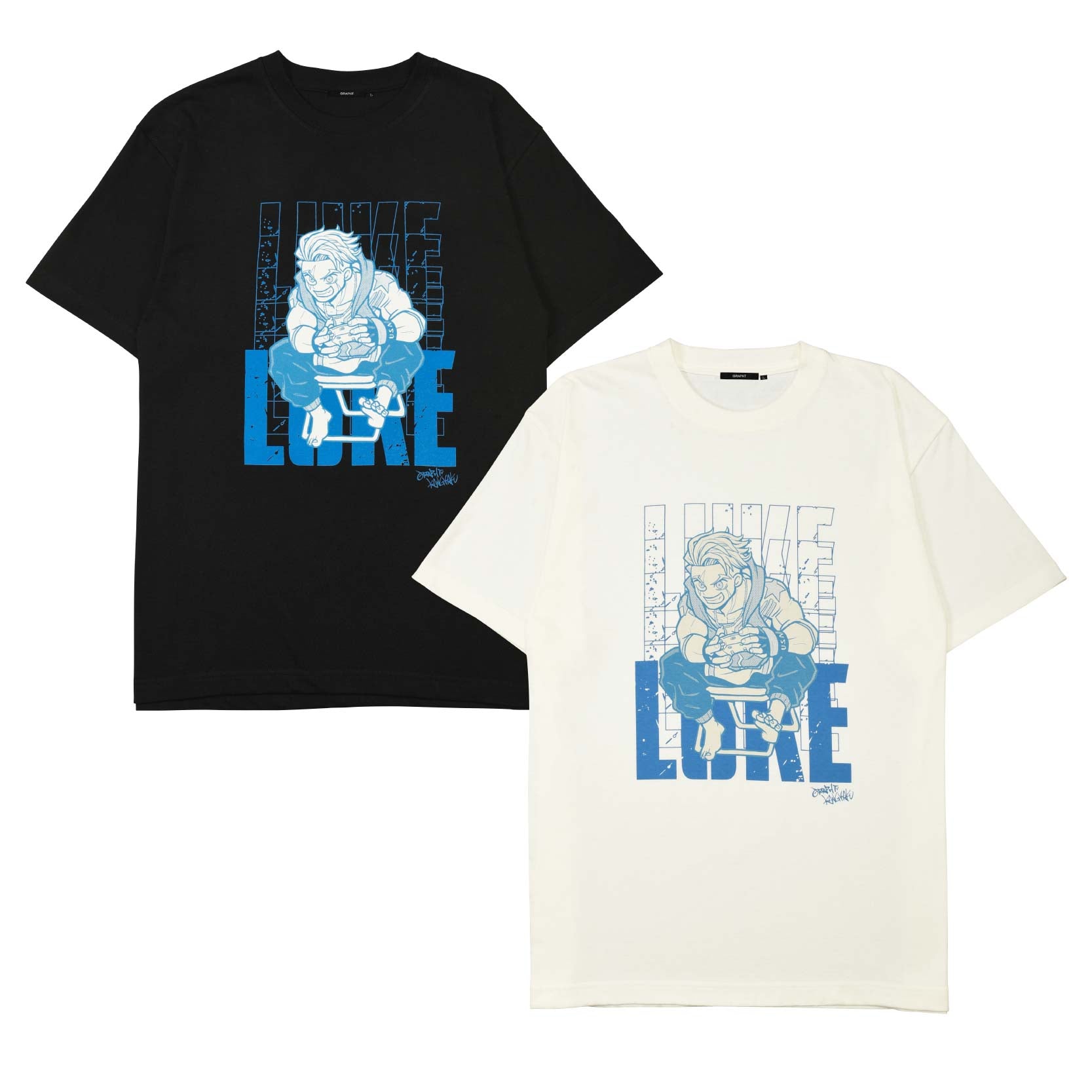 【予約受付中】ストリートファイター キャラクターTシャツ (ストリートファイター6 GC25 ルーク)