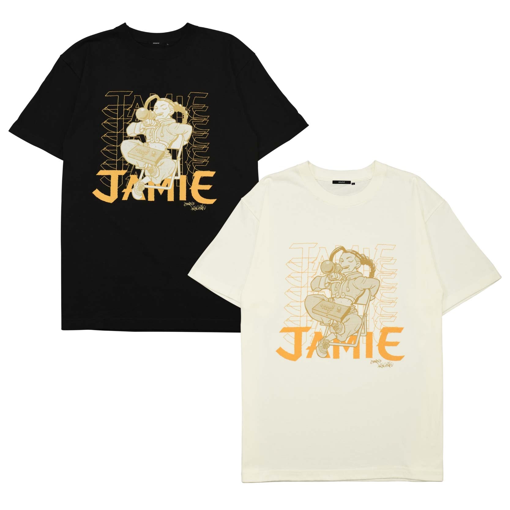 【予約受付中】ストリートファイター キャラクターTシャツ (ストリートファイター6 GC25 ジェイミー)