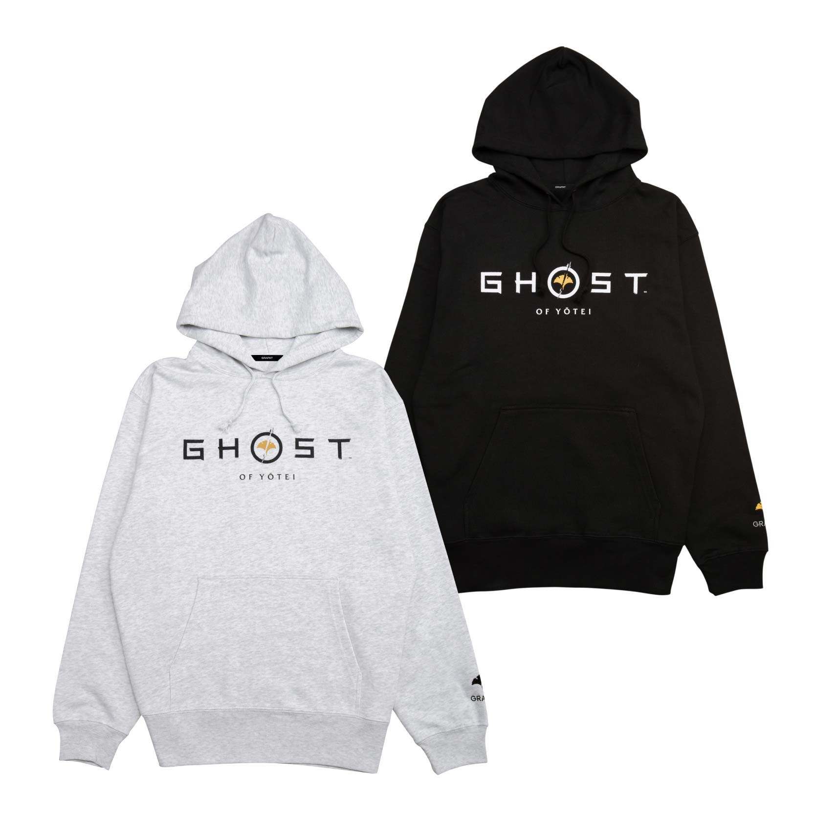 Ghost of Yotei プリントパーカー (Ghost of Yotei タイトルロゴ)