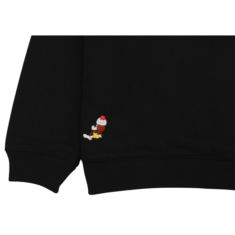 【予約受付中】サルゲッチュ 刺繍パーカー (サルゲッチュ ゲッチュ) ブラック thumbnail 4