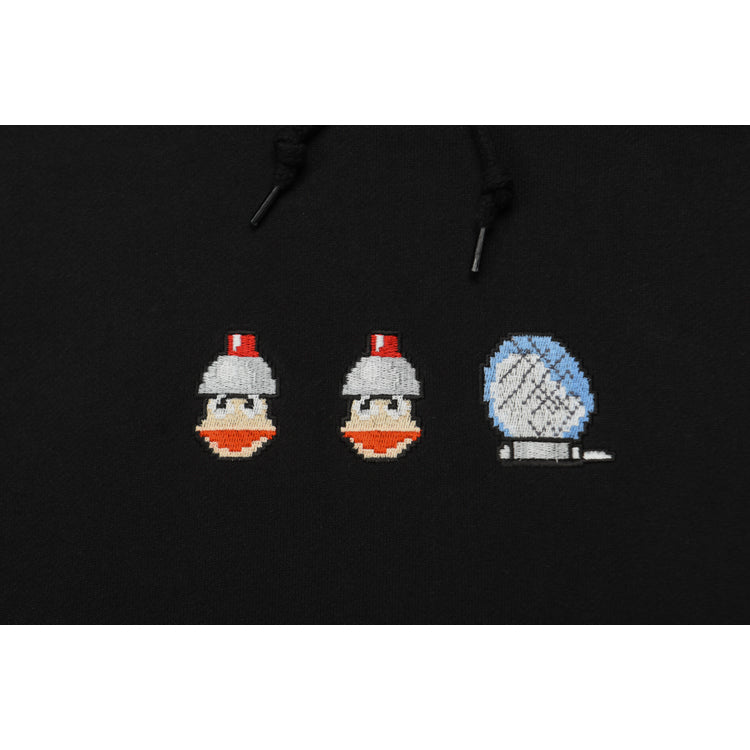 【予約受付中】サルゲッチュ 刺繍パーカー (サルゲッチュ ゲッチュ) ブラック thumbnail 3