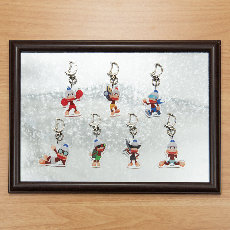 【予約受付中】【コンプリートセット(全7種)】サルゲッチュ トレーディングアクリルキーホルダー vol.2 7個入り thumbnail 10