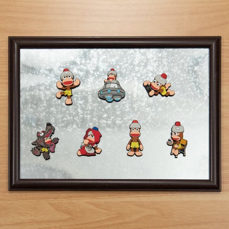 【予約受付中】【コンプリートセット(全7種)】サルゲッチュ トレーディングラバーマグネット 7個入り thumbnail 23