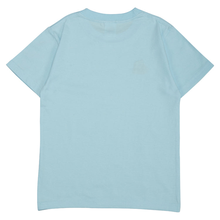 ASTRO BOT キッズ刺繍Tシャツ (ASTRO BOT ゲーム) ライトブルー thumbnail 2