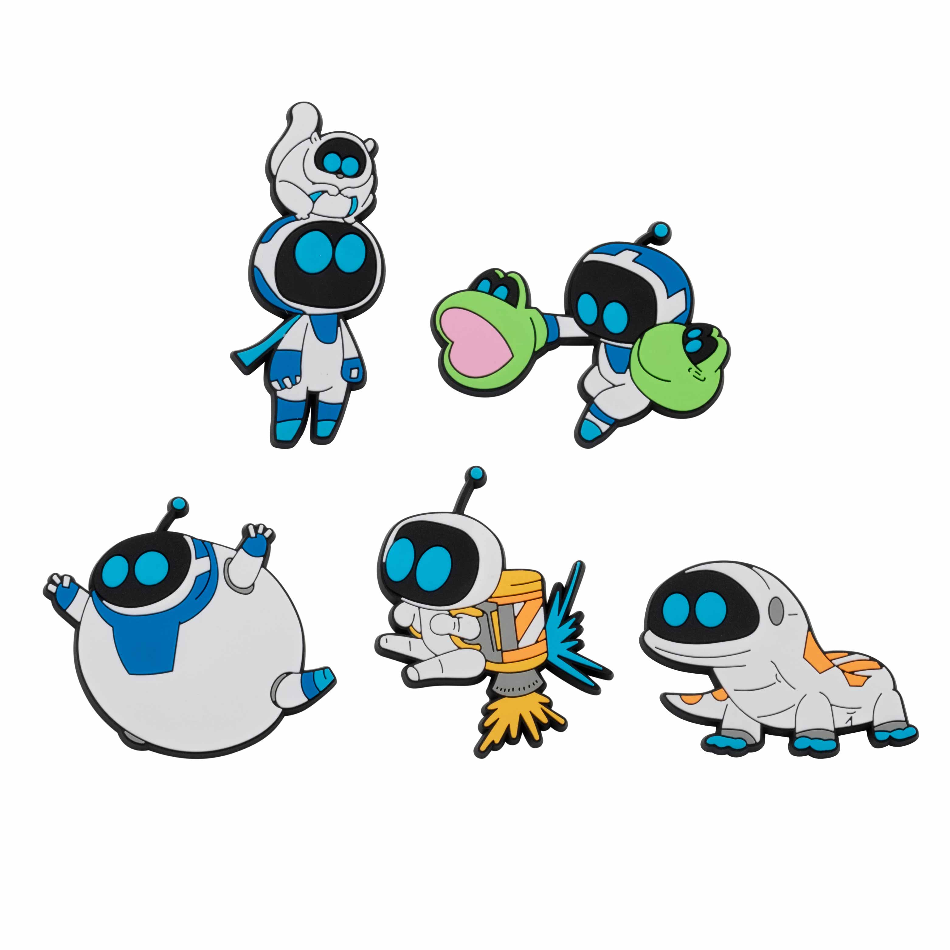 【予約受付中】【コンプリートセット(全5種)】ASTRO BOT トレーディングラバーマグネット vol.2 5個入り