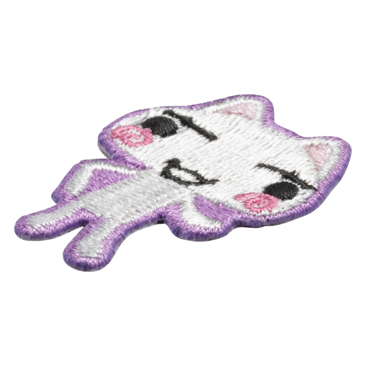 【予約受付中】どこでもいっしょ 刺繍ステッカー (こねこもいっしょ こねこトロ) thumbnail 2