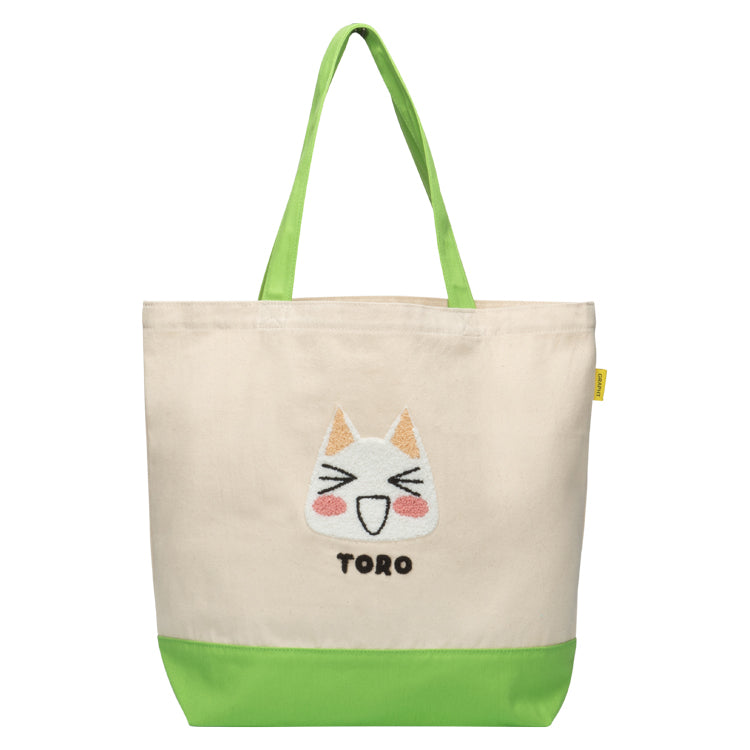 【予約受付中】どこでもいっしょ サガラ刺繍トートバッグ (どこでもいっしょ トロ)